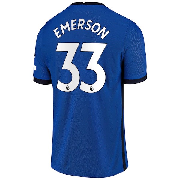 Camiseta Chelsea NO.33 Emerson Primera 2020-2021 Azul